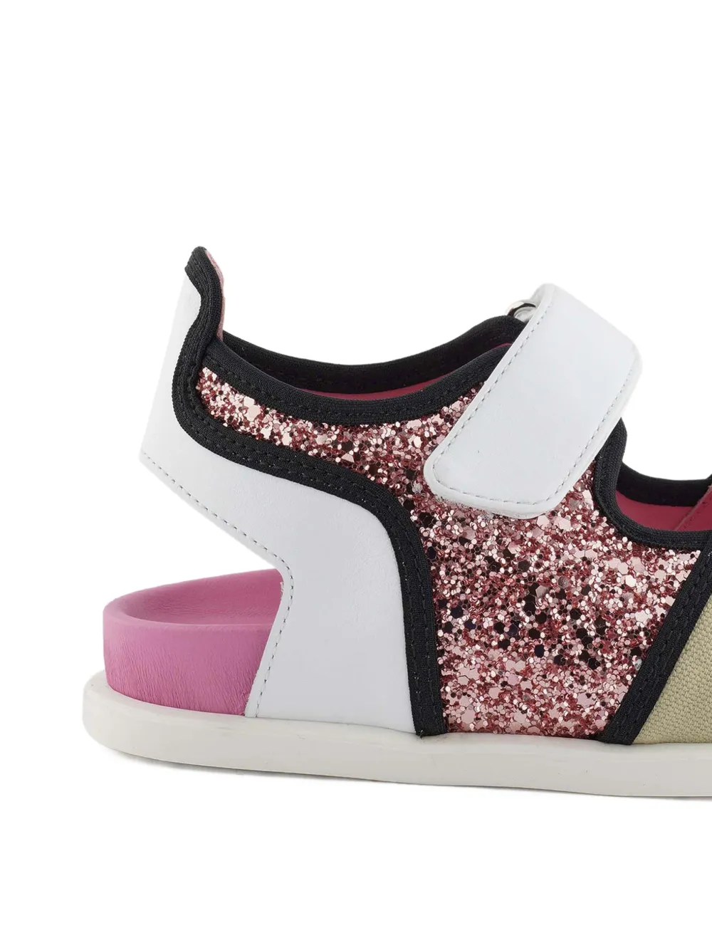 Glitter Strap Sandals