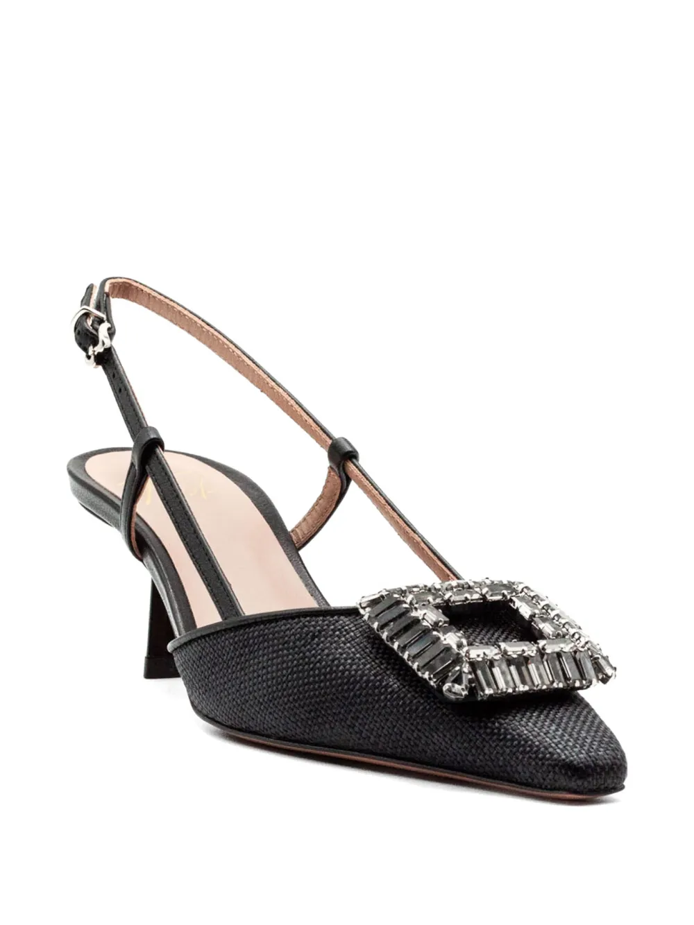 Festa Milano Julien embellished pumps Zwart