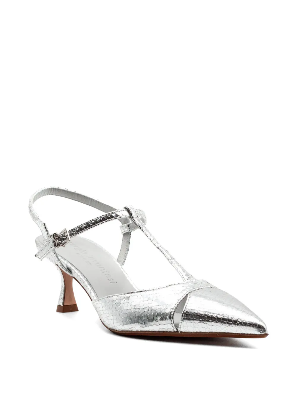 Sergio Levantesi T-strap sandals Zilver