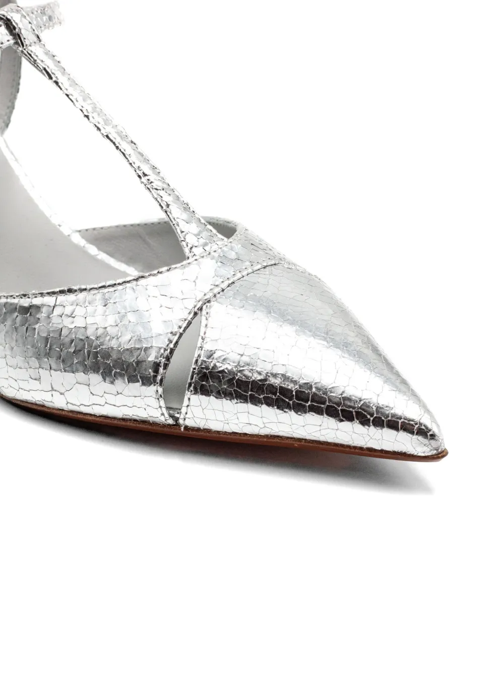 Sergio Levantesi T-strap sandals Zilver