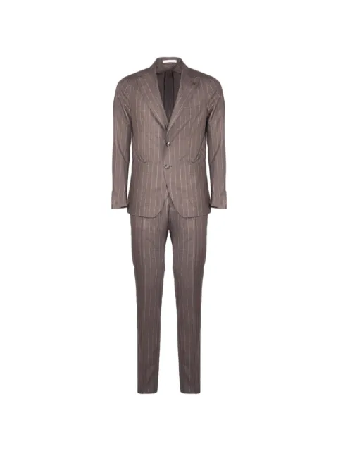 Tagliatore pinstripe virgin wool suit