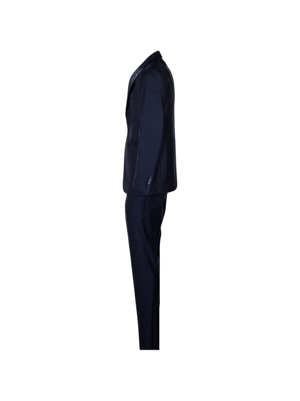 Tagliatore Pak met satijnen revers Blauw