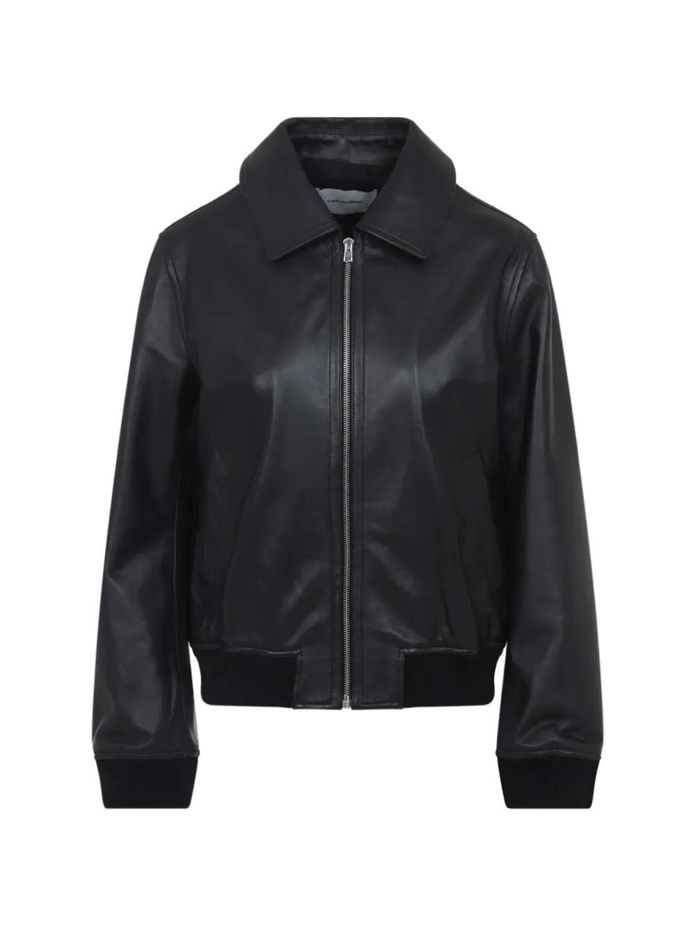 Yves Salomon zip-up jacket - Schwarz