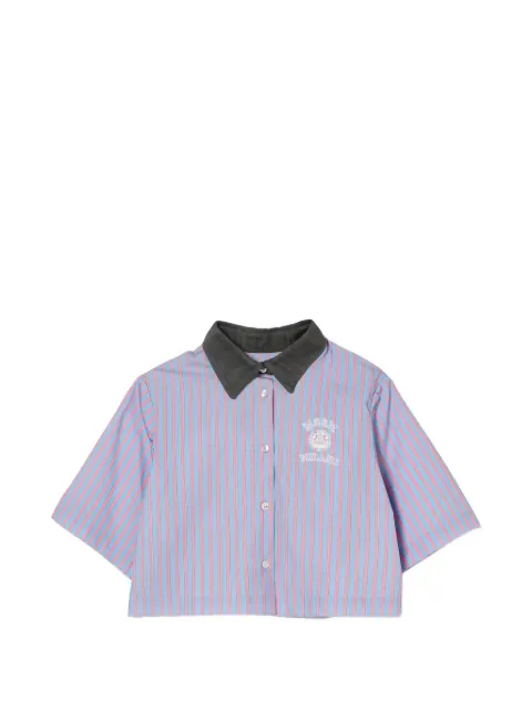 MSGM Kids striped shirt