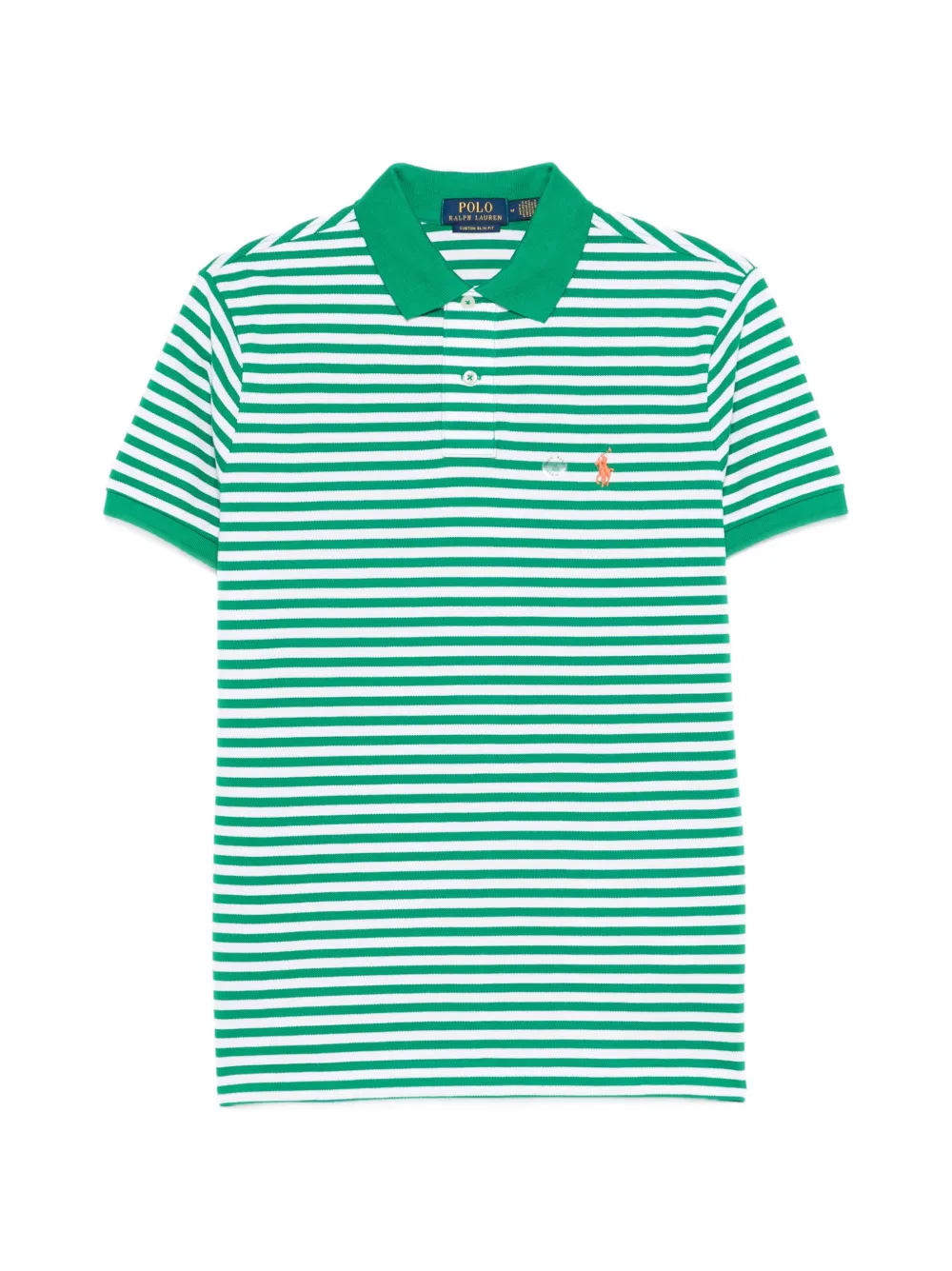 Polo Ralph Lauren logo-embroidered polo shirt - Grün