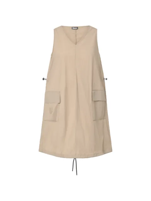 Blauer v-neck pocket dress