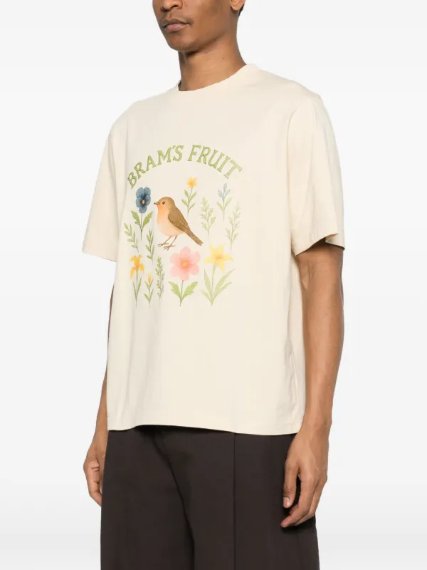 25SS FORMA フローラルTシャツ 11747391 Bram's Fruit フローラル Tシャツ | ニュートラル | FARFETCH JP