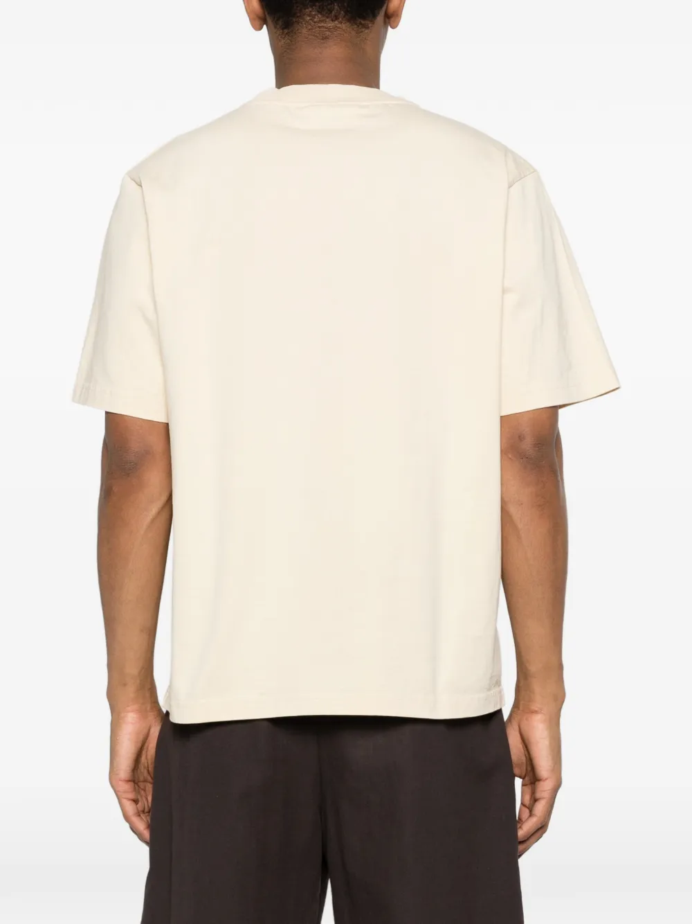 Bram s Fruit T-shirt met bloemenprint Beige