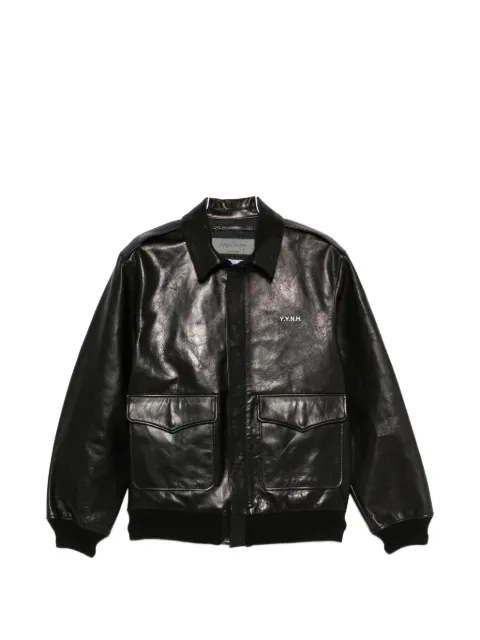 Yohji Yamamoto x Neighborhood leather jacket
