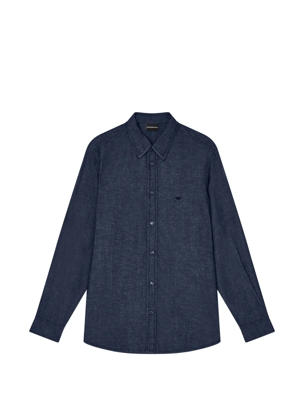 Emporio Armani Overhemd Blauw