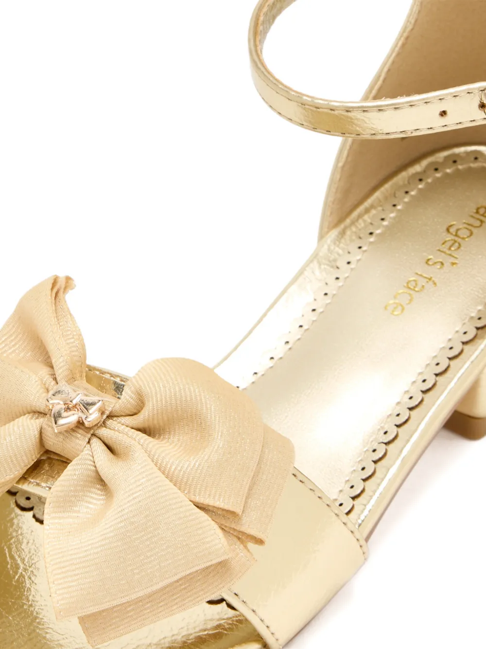 Angel's Face Cecilia sandalen met strik Goud