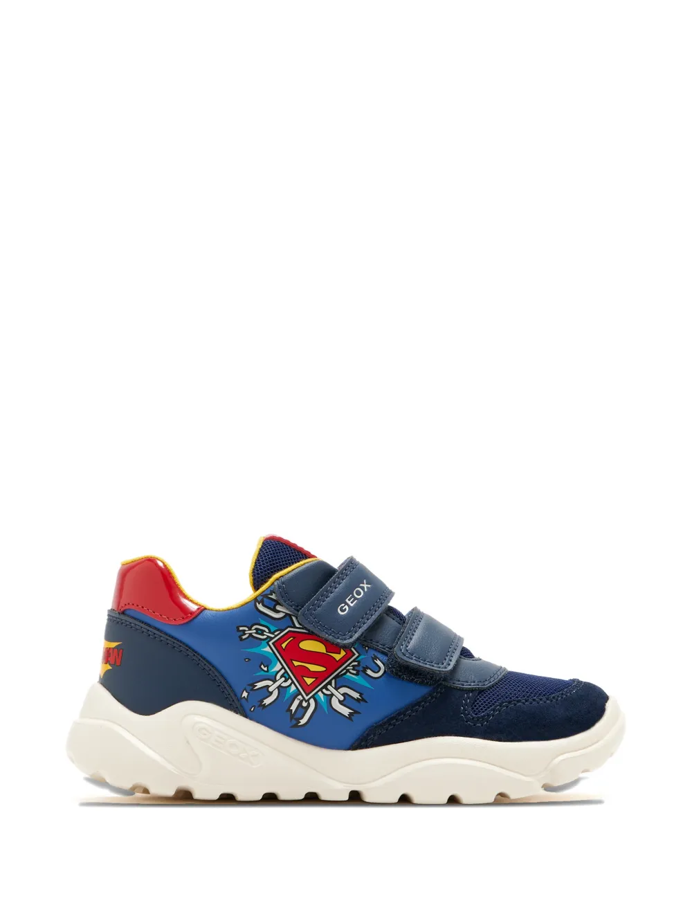 Geox Kids Ciberdron sneakers Blauw