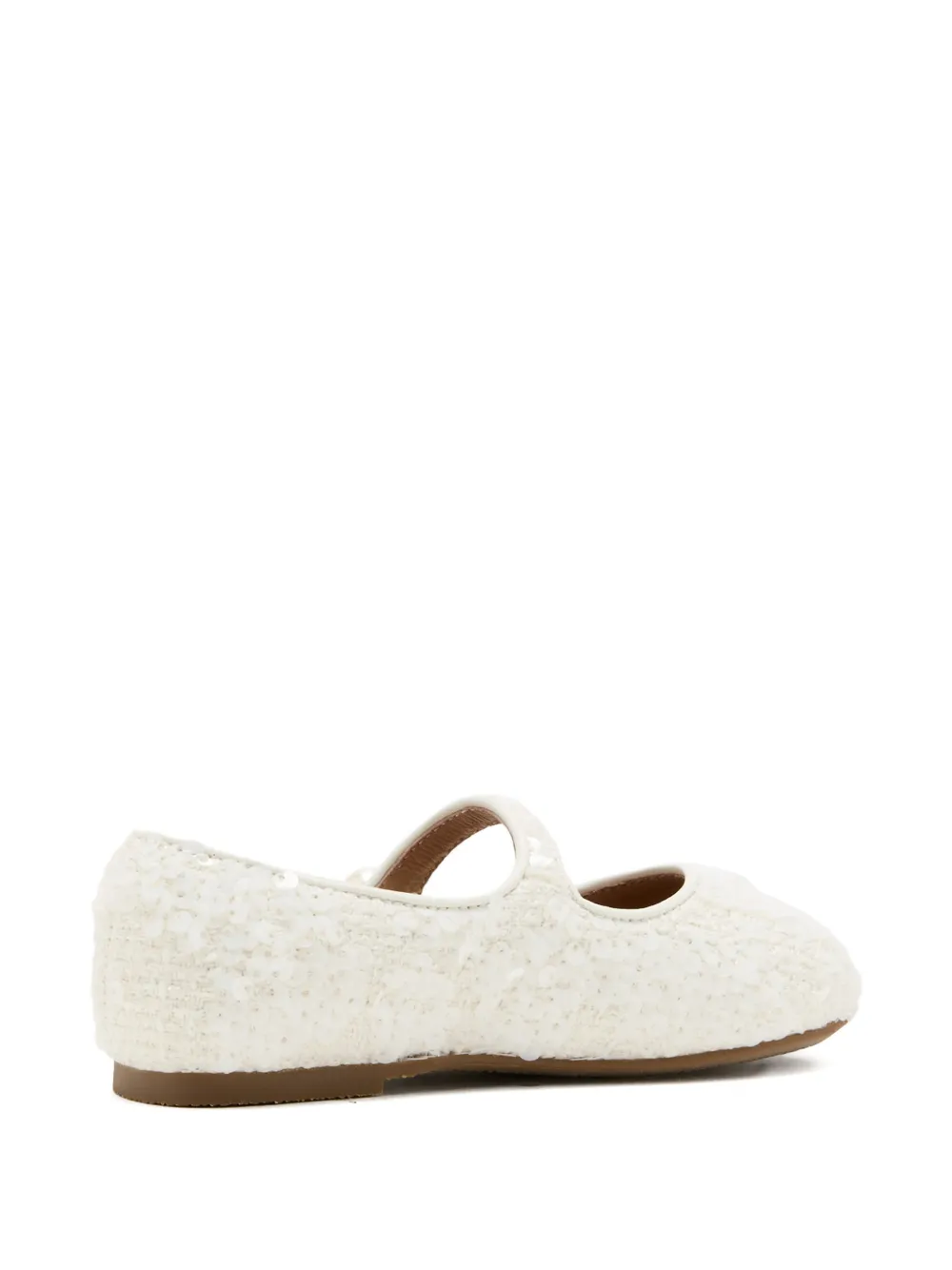 Age of Innocence Sandalen met pailletten Wit