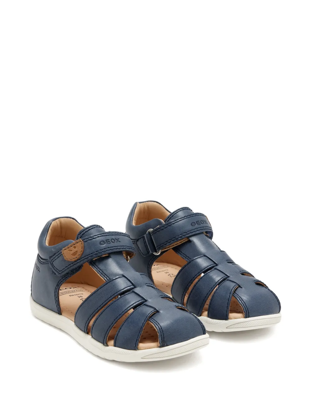 Geox Kids Macchia cut-out strap sandals - Blu