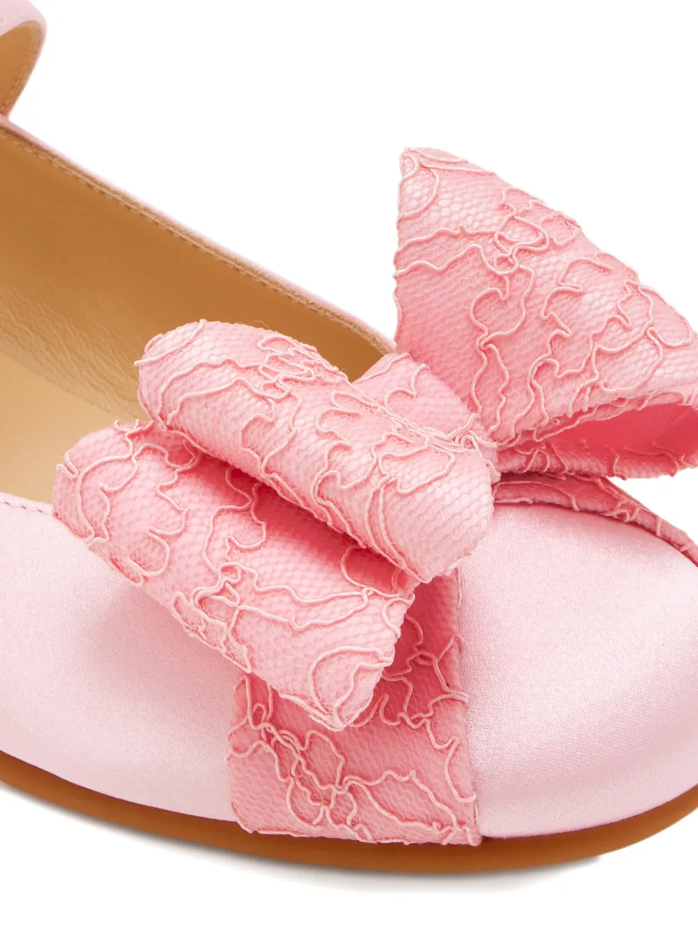 MACH & MACH Cadeau ballerinas Roze