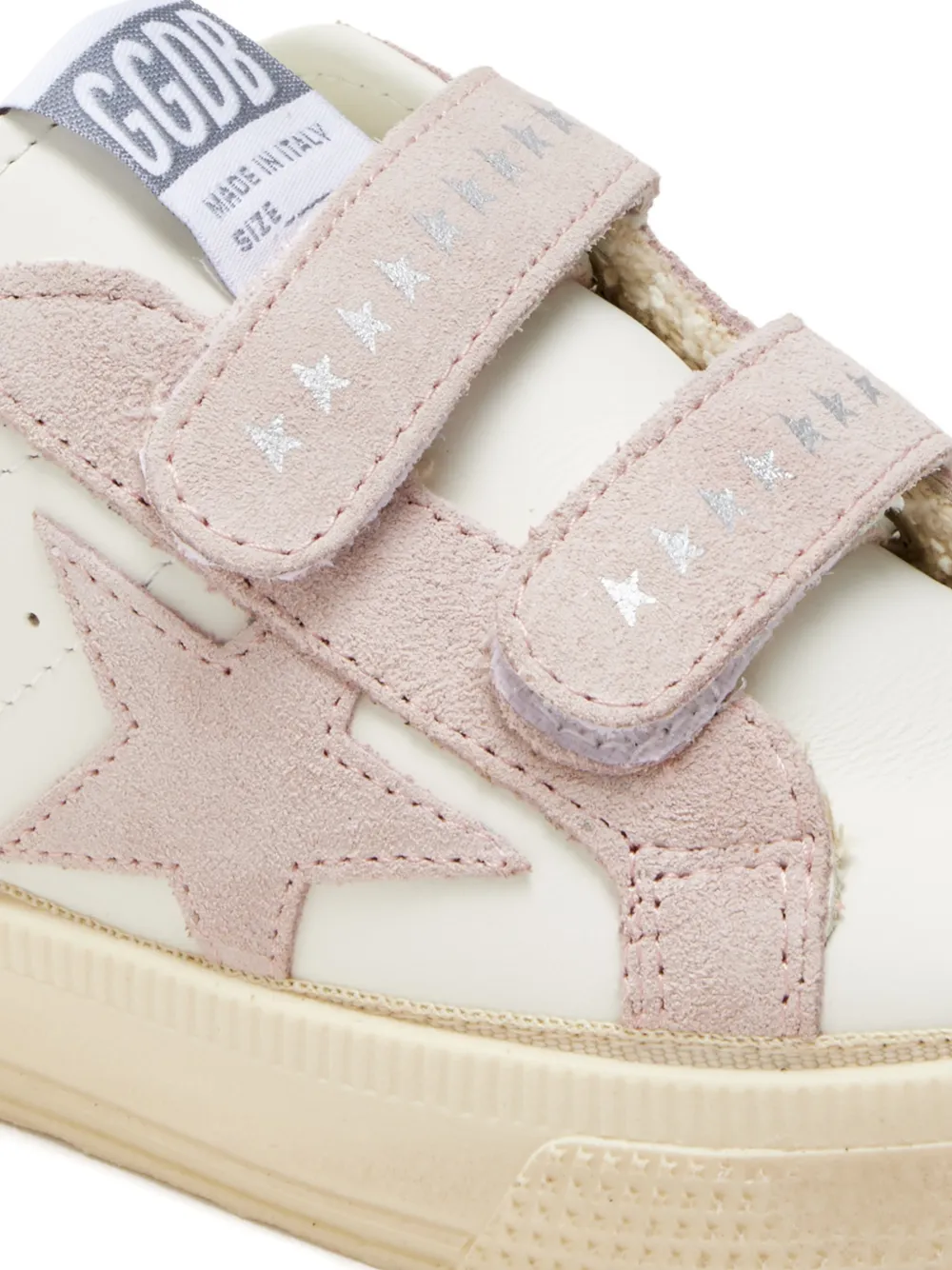 Golden Goose Kids May School sneakers Beige