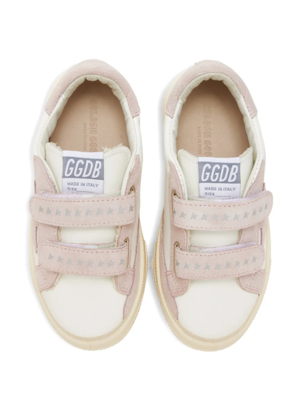 Golden Goose Kids May School sneakers Beige