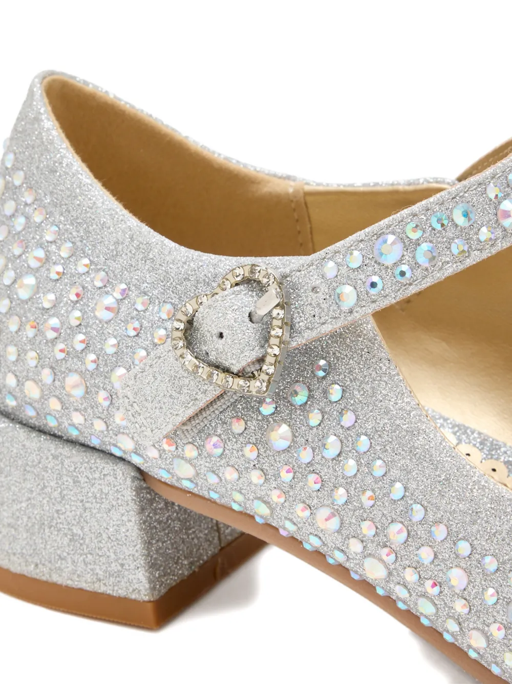 Angel's Face Lizzie Mary Jane pumps Zilver