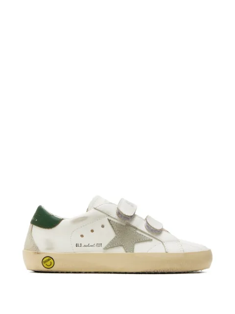 Golden Goose Kids star-detail touch-strap sneakers
