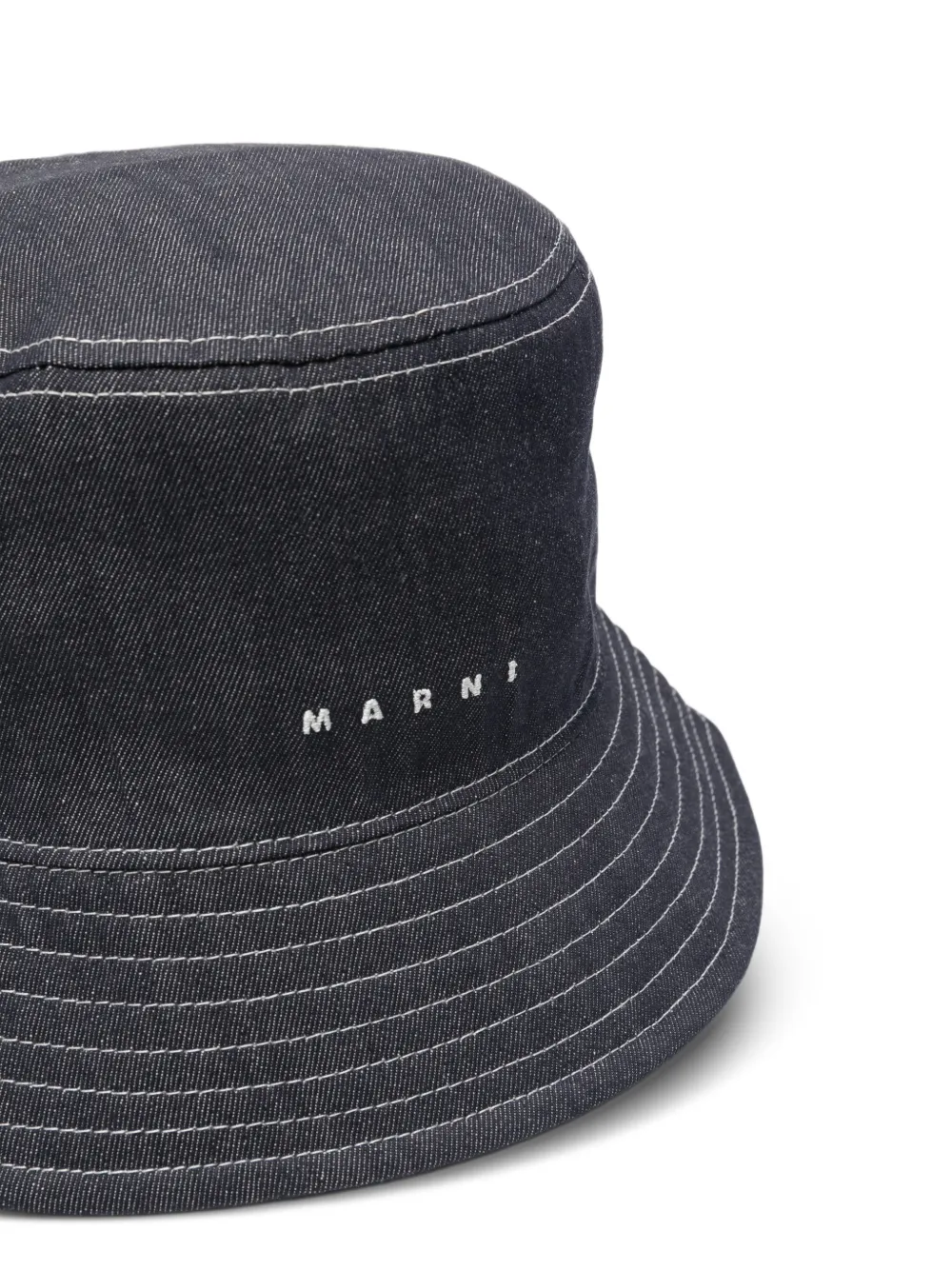 Marni Kids Vissershoed met stiksels Blauw