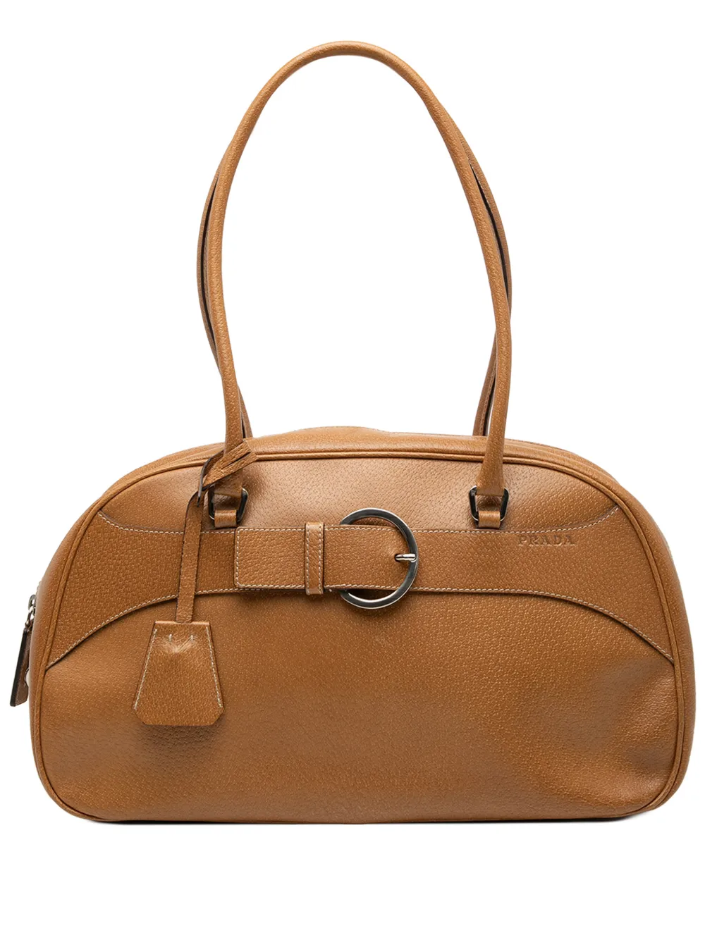 Prada Pre-Owned 2000-2025 Cinghiale Fibbi shoulder bag - Marrone