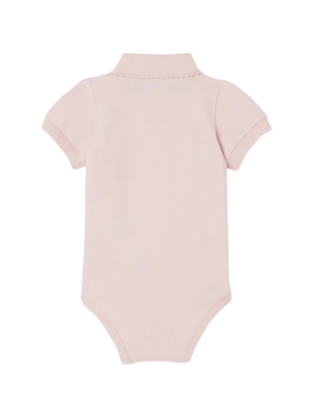  Lacoste Kids Collared Bodysuit - Pink 