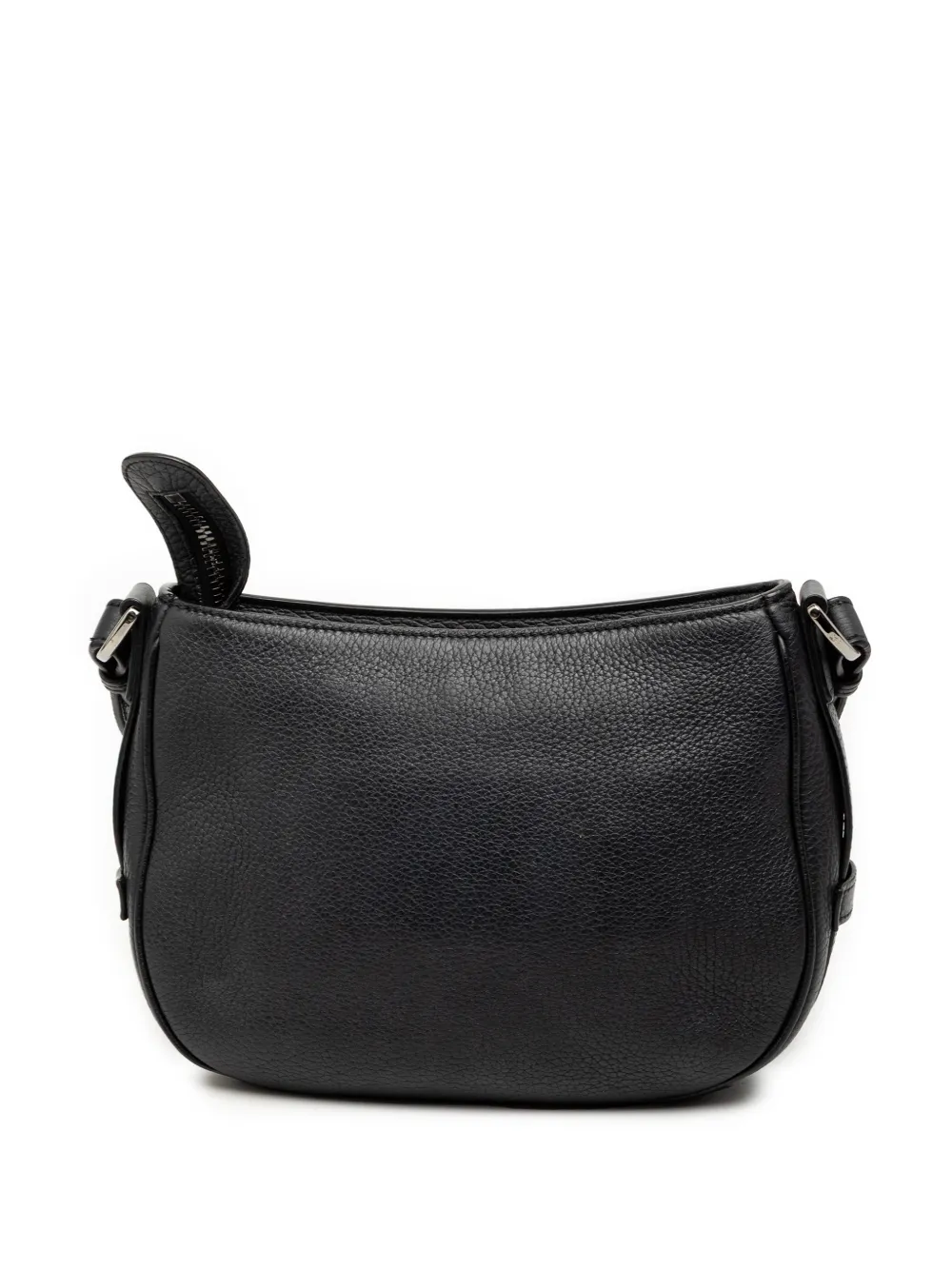 2021 Grained Calfskin Saddle Soft Bag Satchel