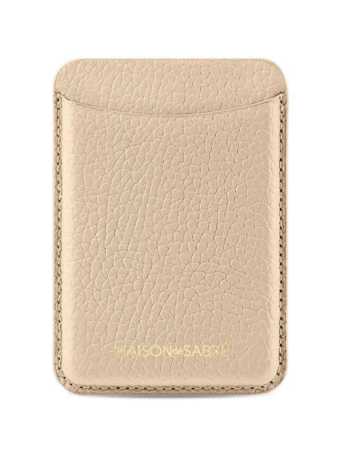 MAISON de SABRÉ leather MagSafe wallet