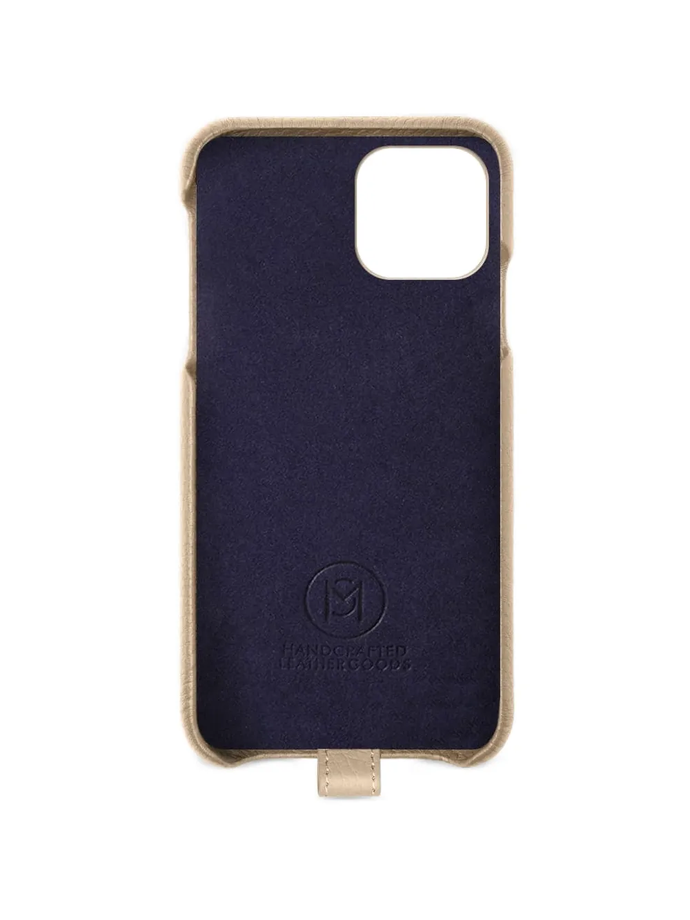  Maison De Sabré Sling Leather Iphone 14 Phone Case - Neutrals 