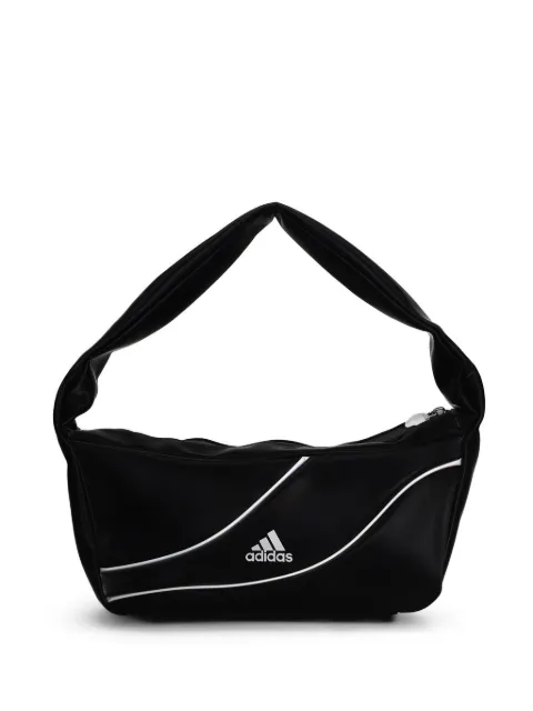 adidas logo-print zip-fastening tote bag
