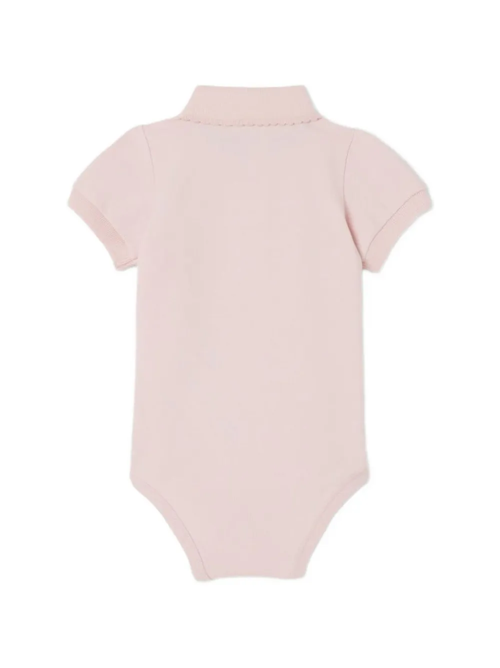  Lacoste Kids Collared Bodysuit - Pink 