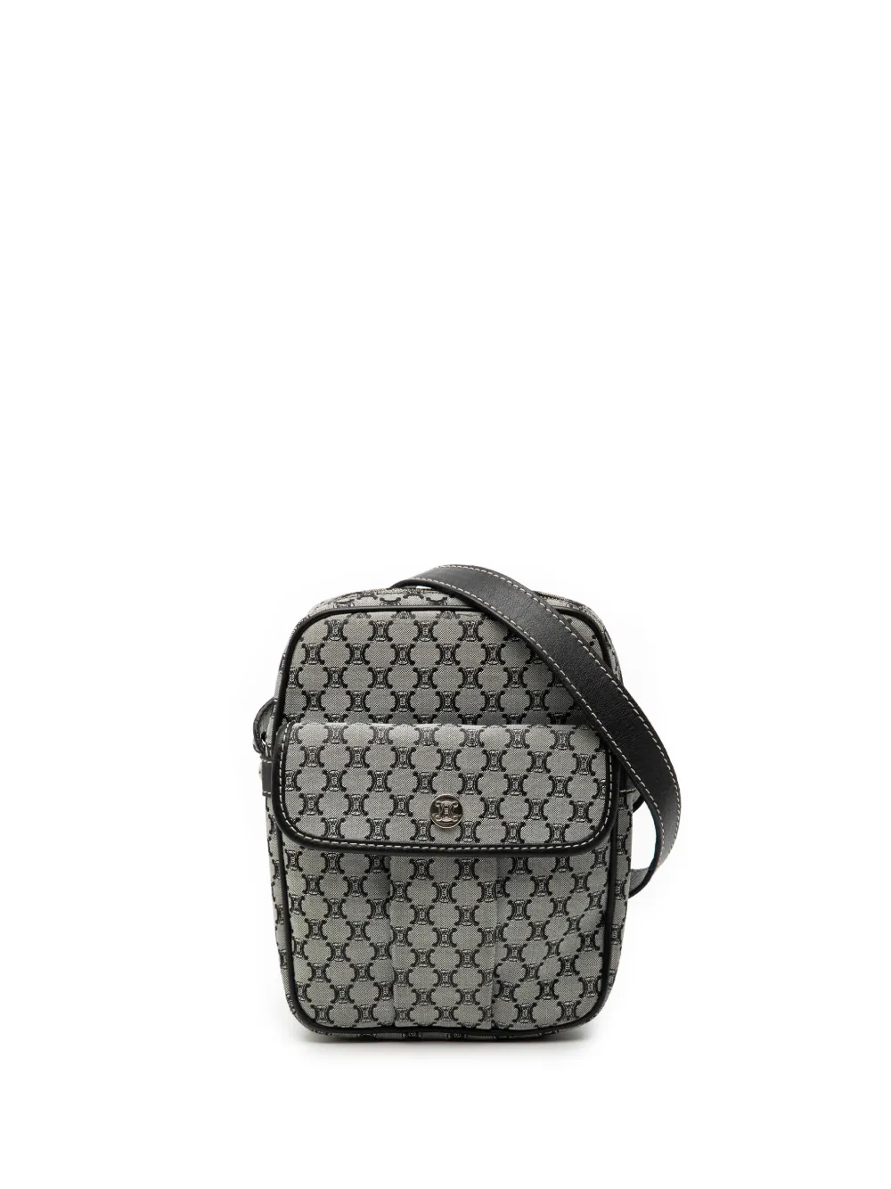 Celine Pre-Owned 20th Century Macadam Canvas crossbody bag - Grigio