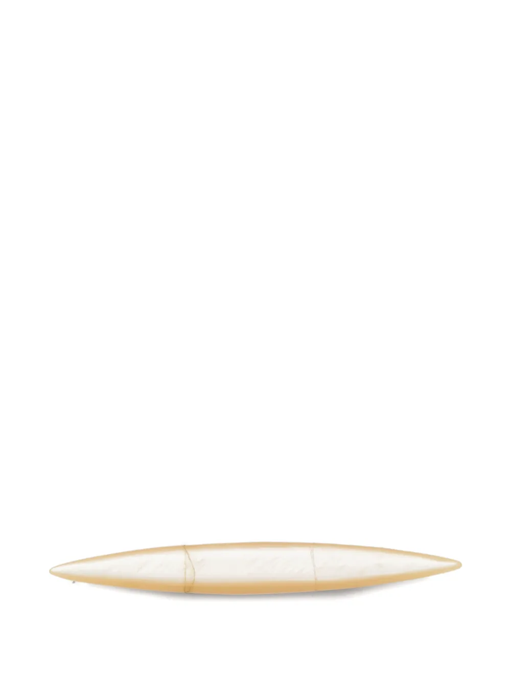 Giorgio Armani Pre-Owned 2000s pointed brooch - Toni neutri