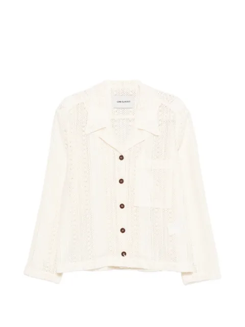 Low Classic lace button shirt