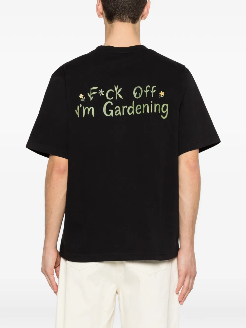 Bram s Fruit T-shirt met logoprint Zwart
