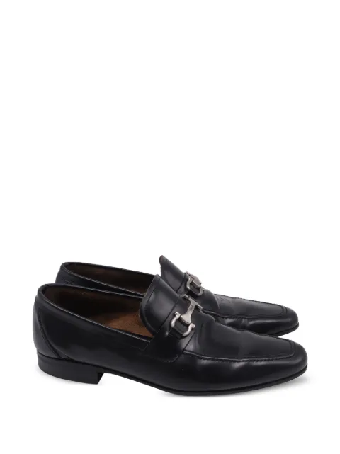 Ferragamo Pre-Owned Gancini leather loafers