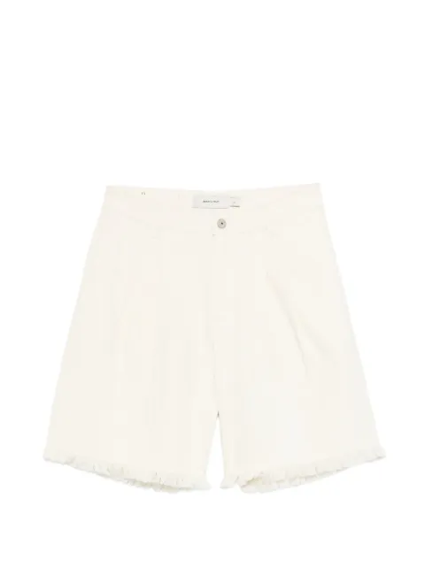 Bram’s Fruit fringed pleated shorts
