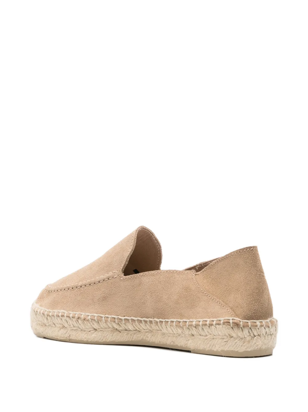 Manebi Suède espadrilles Beige
