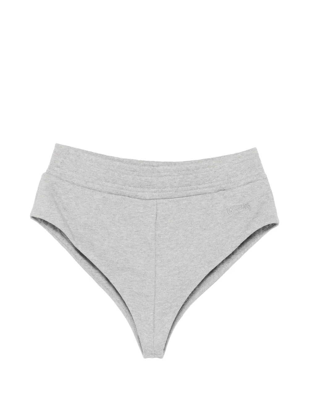 VETEMENTS logo shorts - Grigio