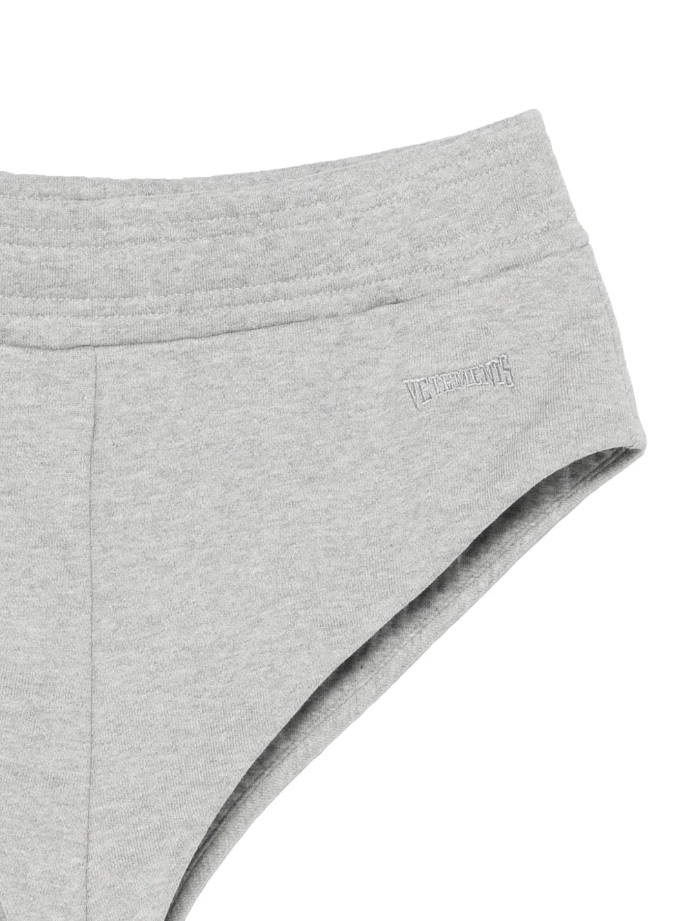 VETEMENTS Shorts met logo Grijs