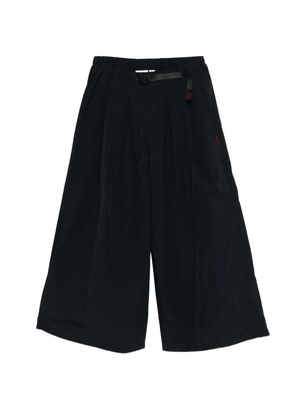 Gramicci buckle wide trousers - Nero