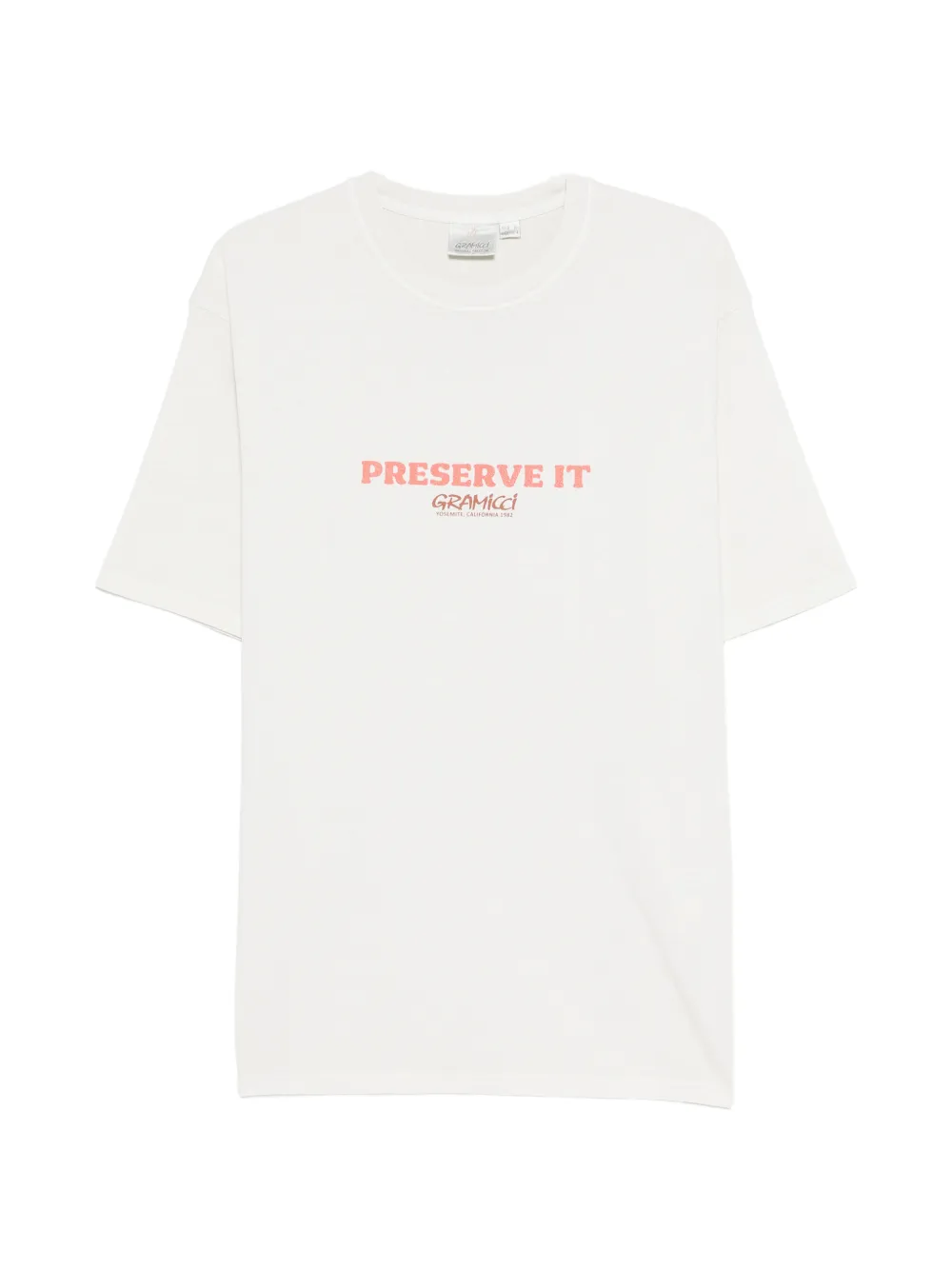 Gramicci printed T-shirt - Toni neutri