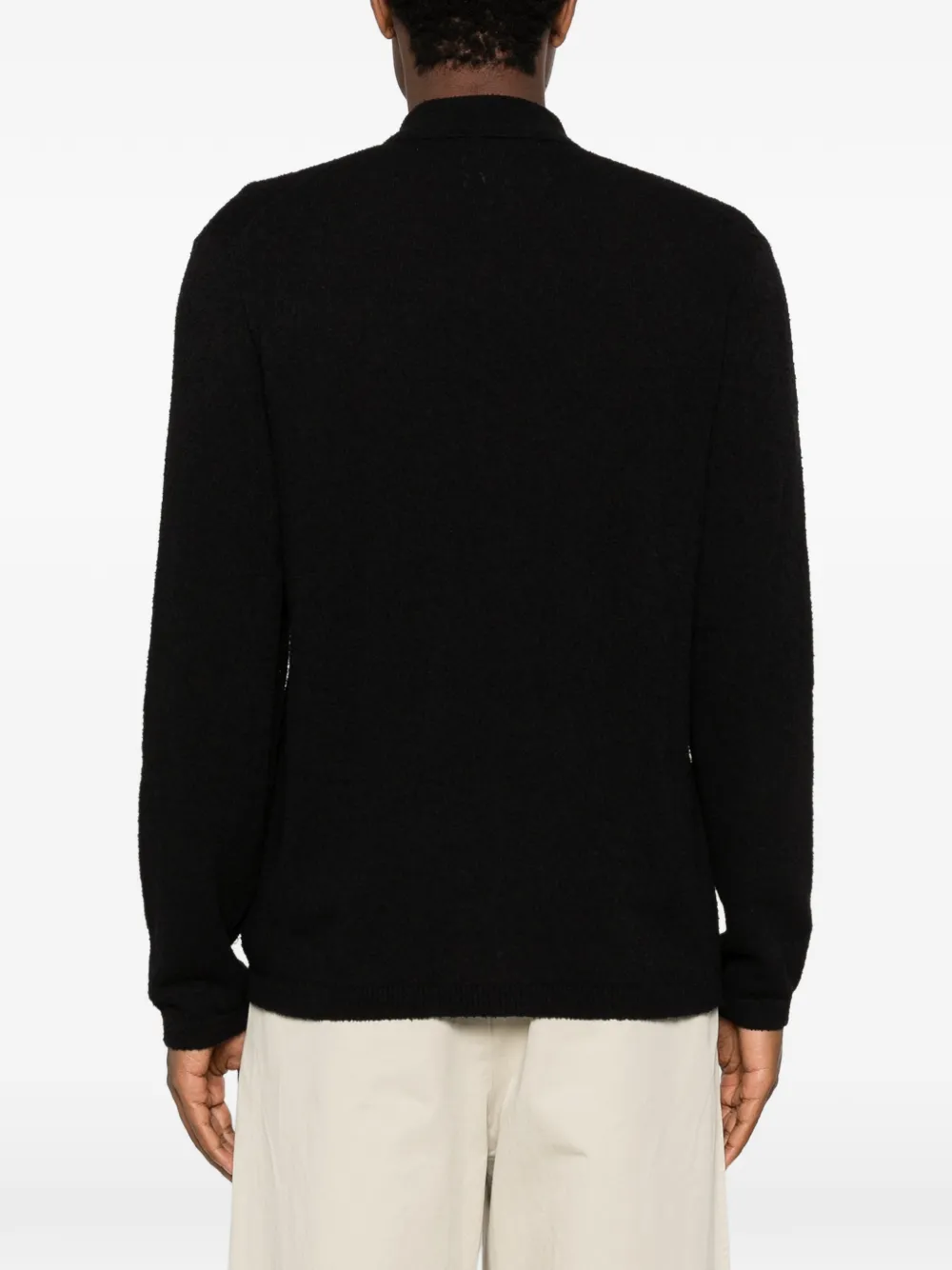 SEVEN GAUGE Poloshirt met rits Zwart