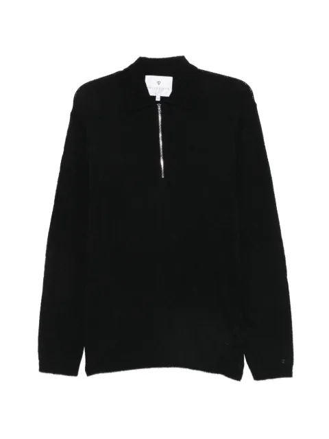 SEVEN GAUGE zip-fastening polo shirt