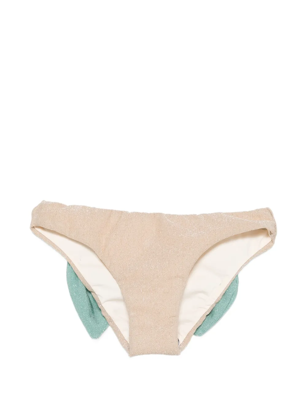 MC2 Saint Barth Kids bow-detail swim bottoms - Toni neutri