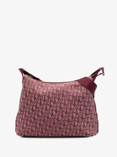 Christian Dior Pre-Owned sac à bandoulière Diorissimo en toile à motif Trotter (2004)
