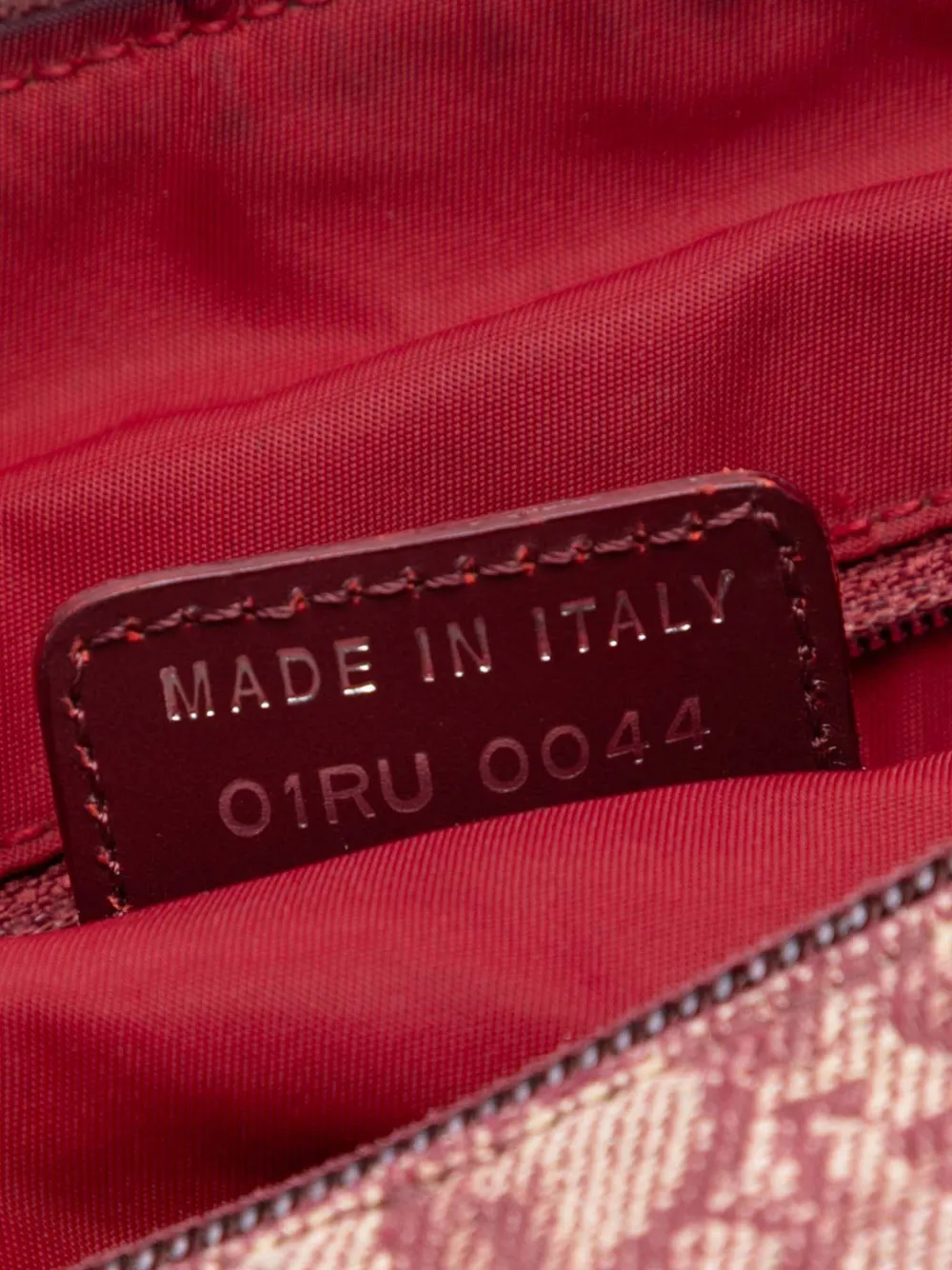 2004 Diorissimo Trotter Canvas Crossbody Bag