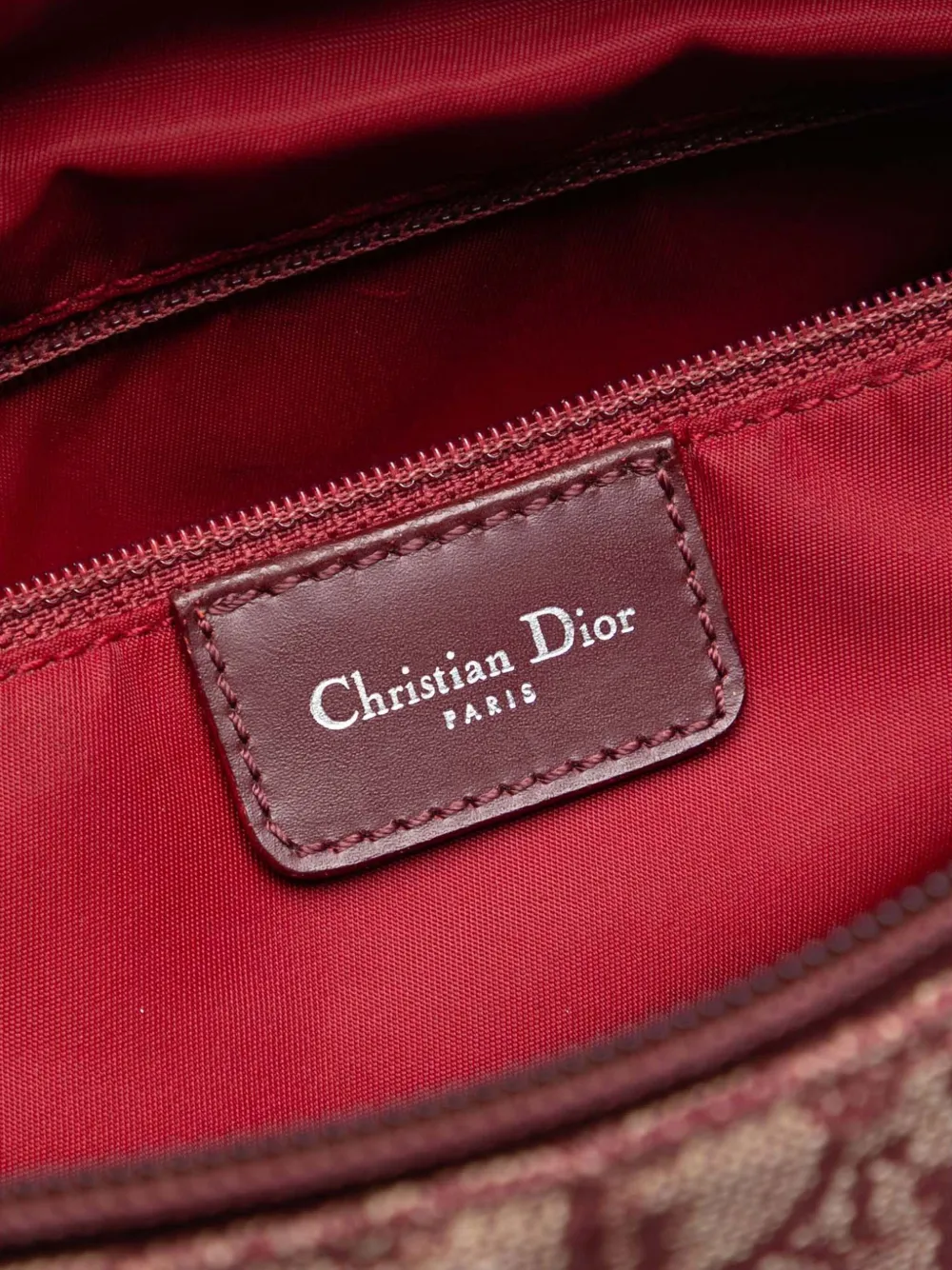 2004 Diorissimo Trotter Canvas Crossbody Bag