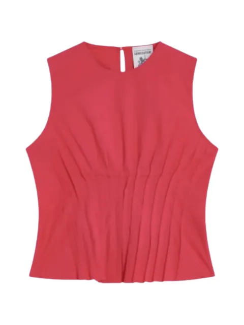 Semicouture pleated top