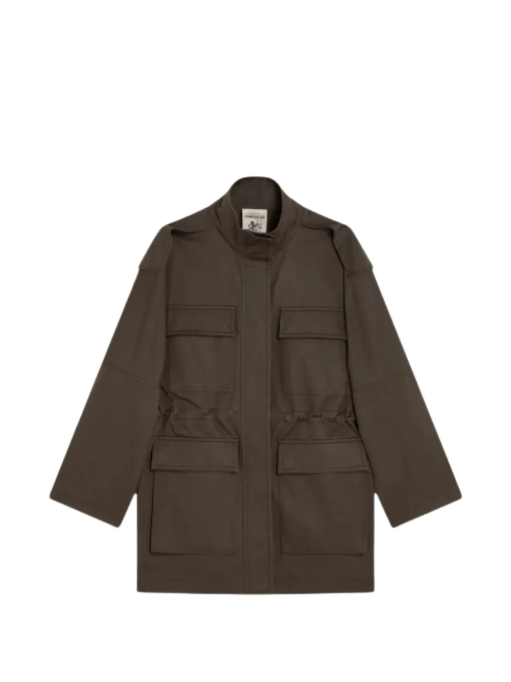 Semicouture flap-pocket jacket - Braun